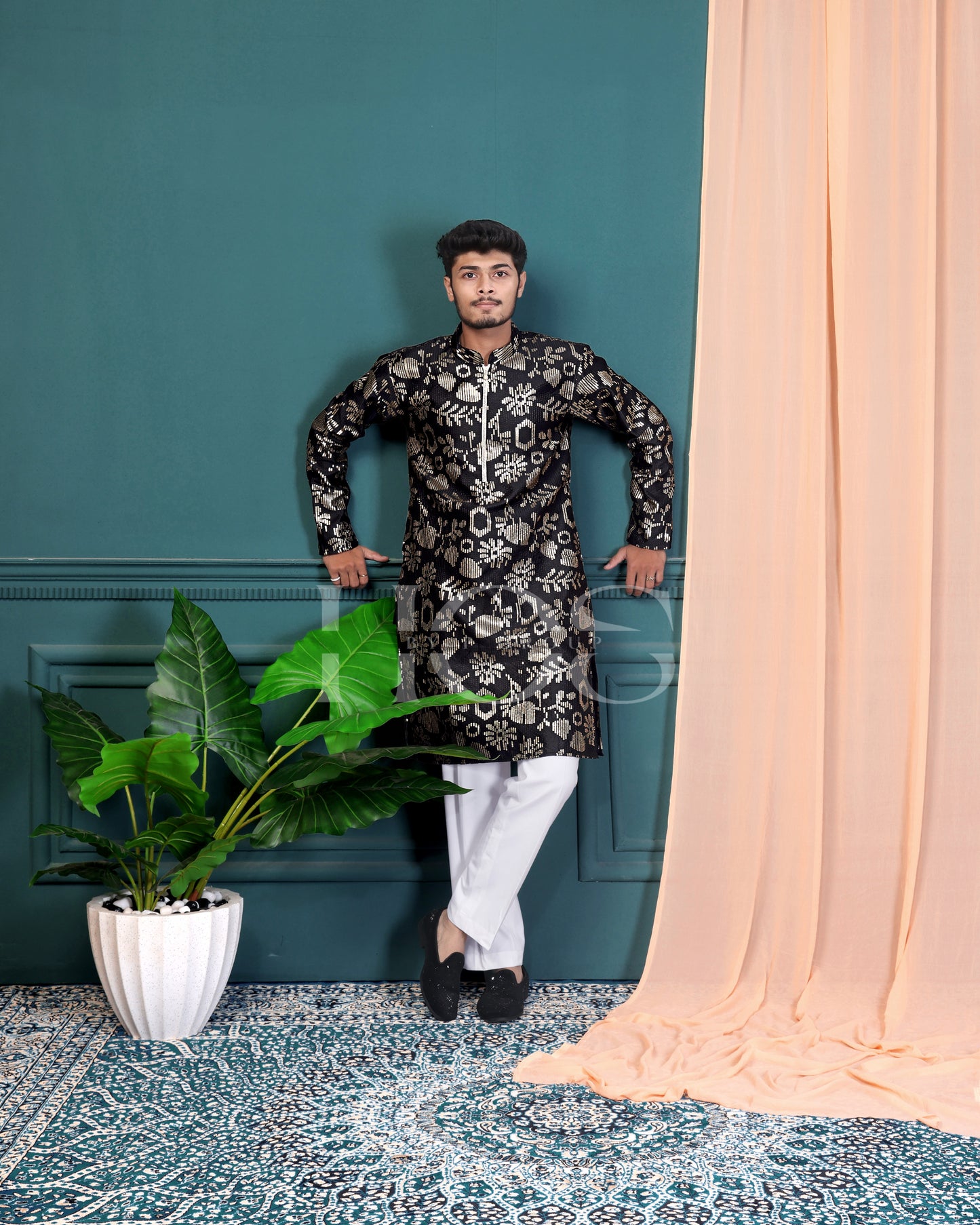 Palm Tree Designer Kurta