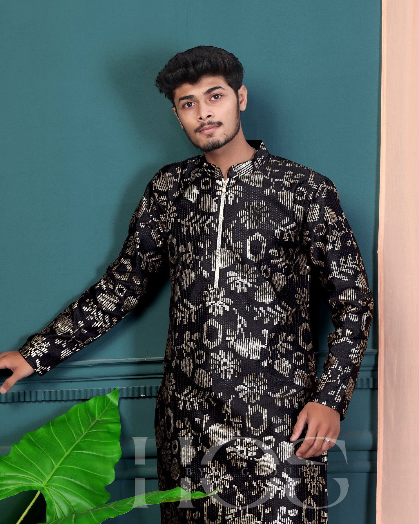 Palm Tree Designer Kurta