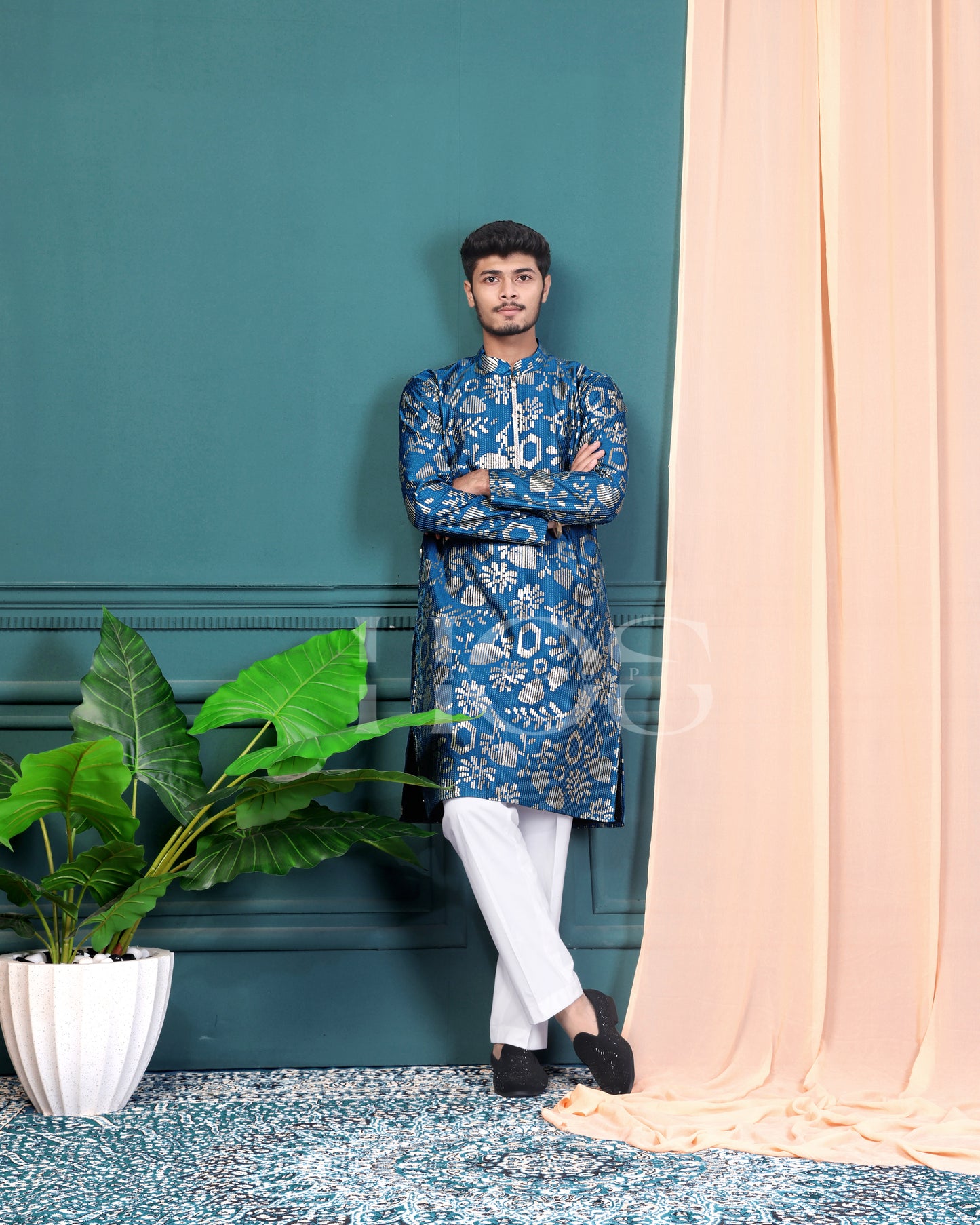 Palm Tree Designer Kurta