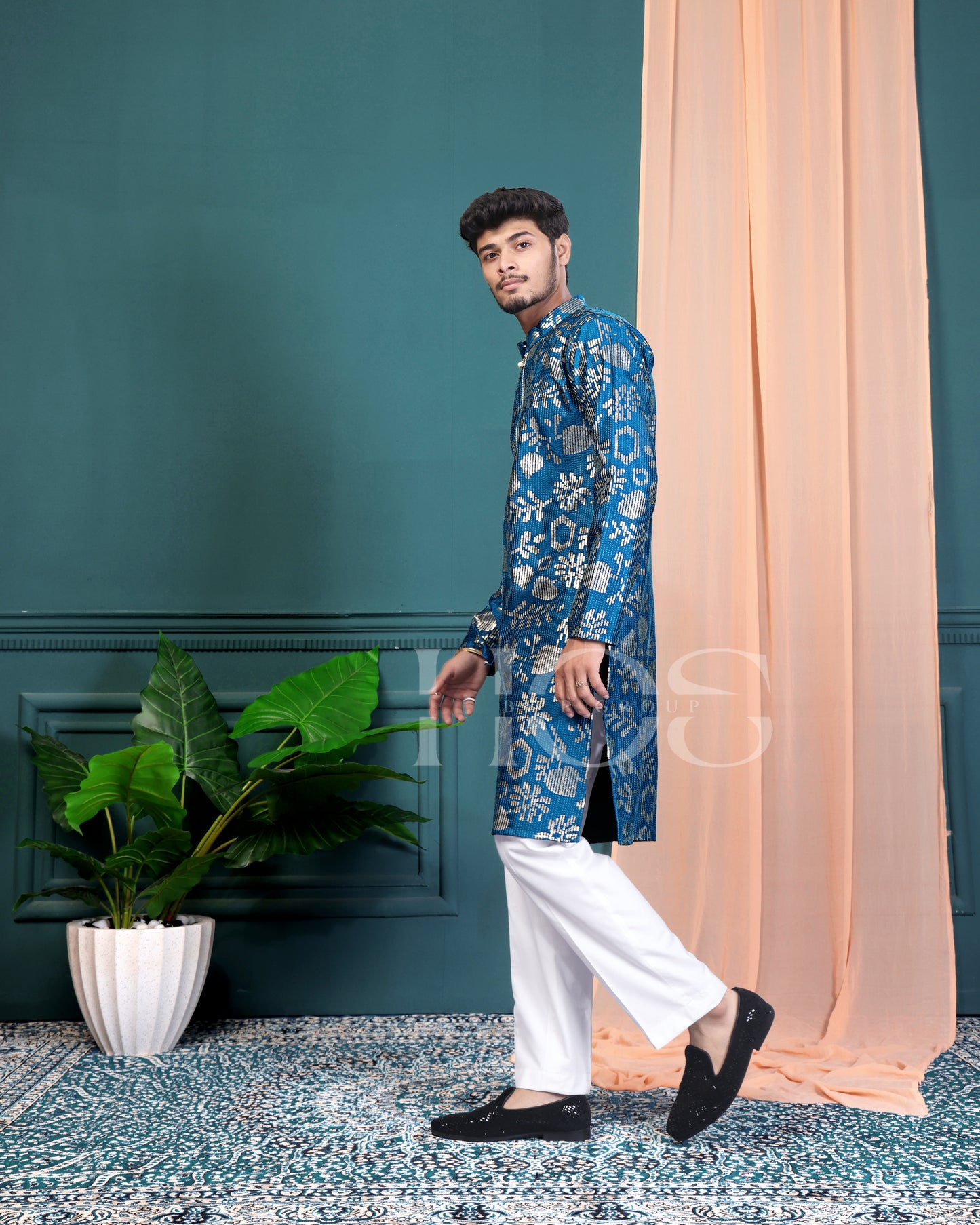Palm Tree Designer Kurta