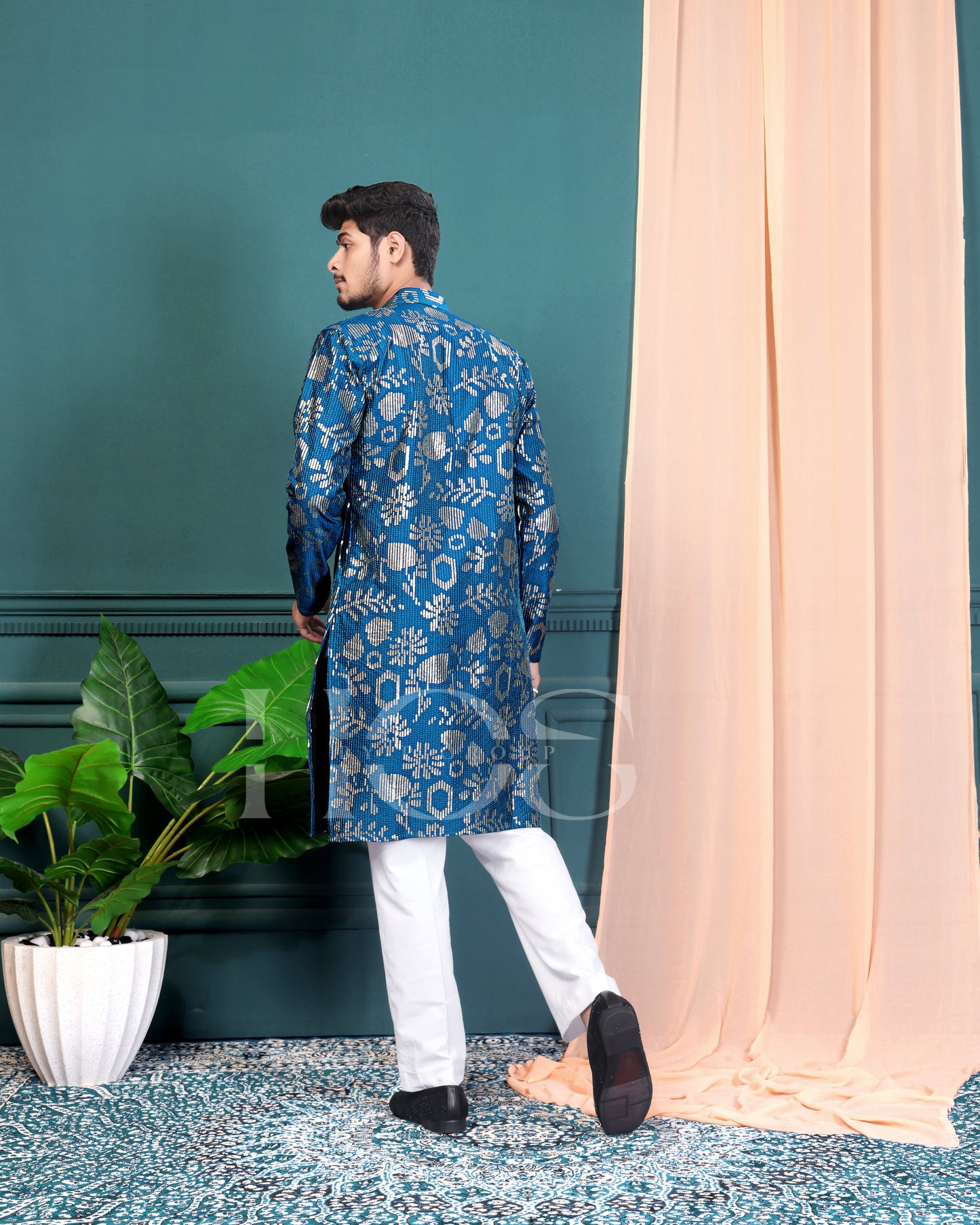 Palm Tree Designer Kurta