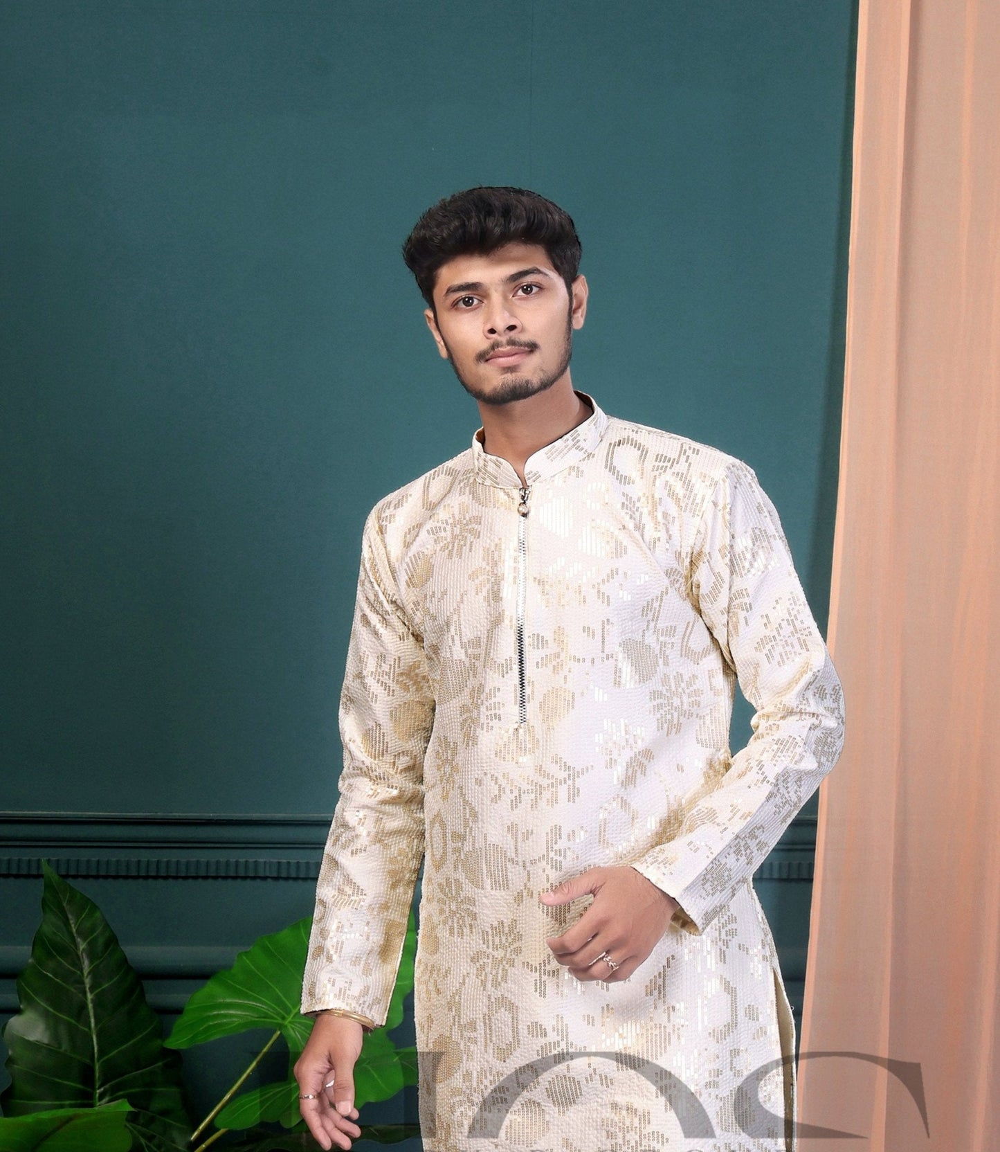 Palm Tree Designer Kurta