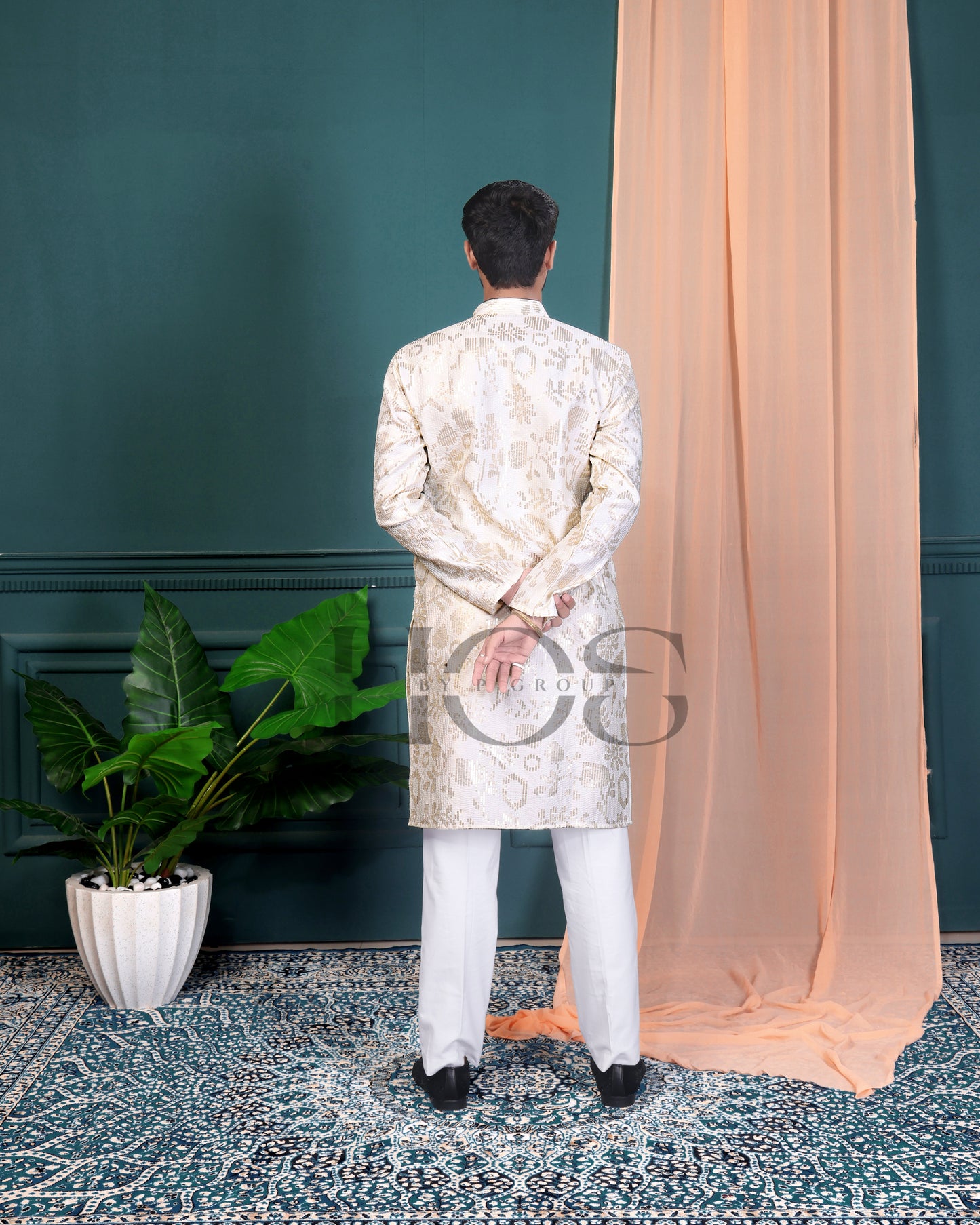 Palm Tree Designer Kurta