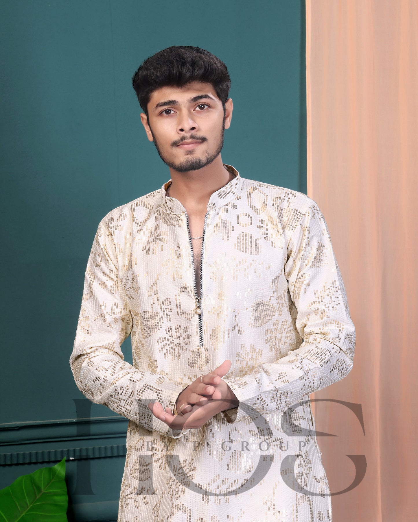 Palm Tree Designer Kurta