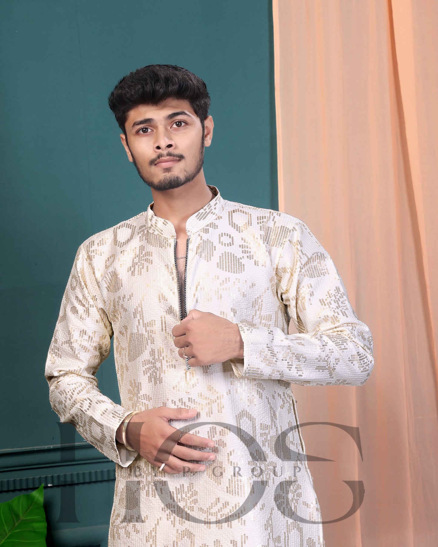 Palm Tree Designer Kurta