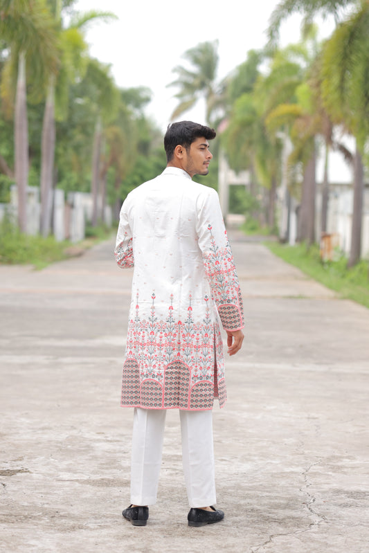 PARIS JACQUARD DESIGNER KURTA