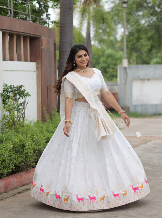 GLOW DEER LEHENGHA SET