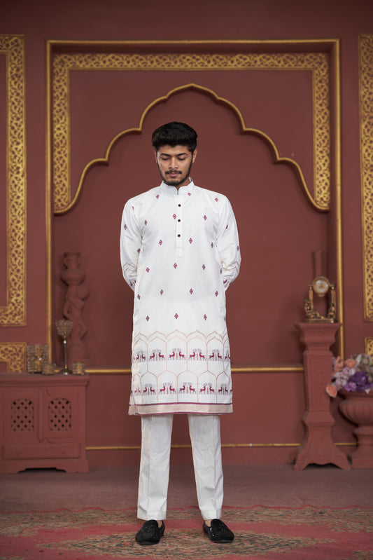 Deer Designer Kurta