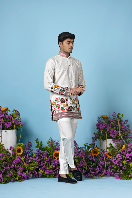 MIAMI SHORT FLORAL KURTA