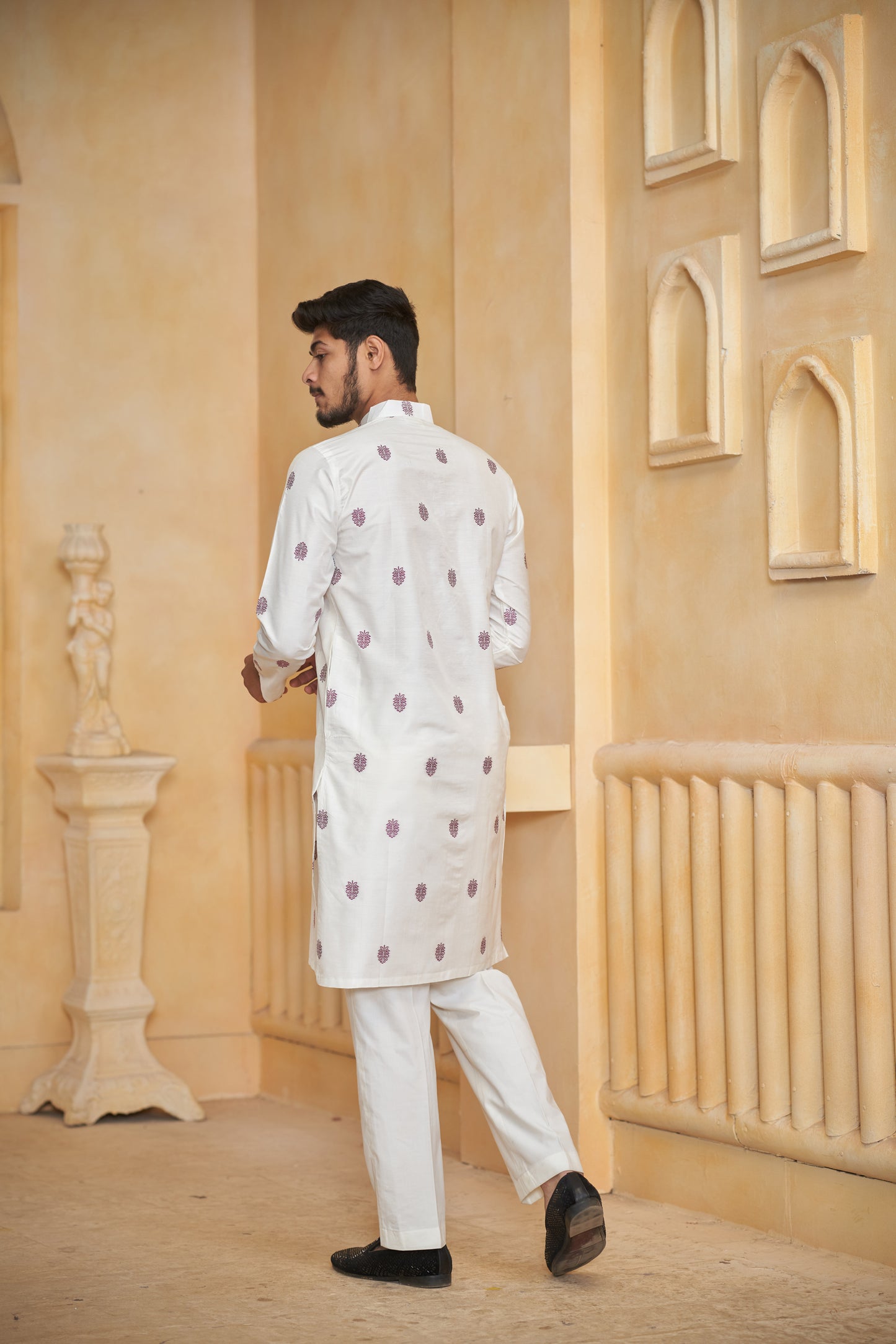 Pine Jacquard Premium Kurta
