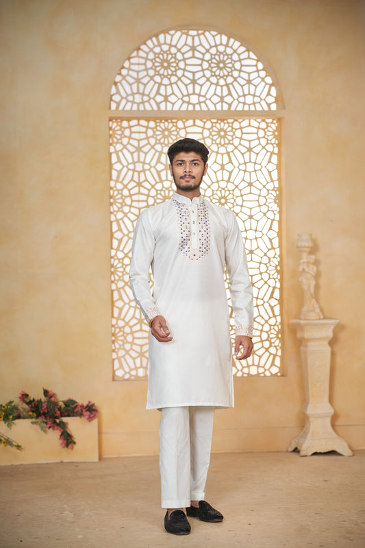 Pyramid Gold Designer Kurta