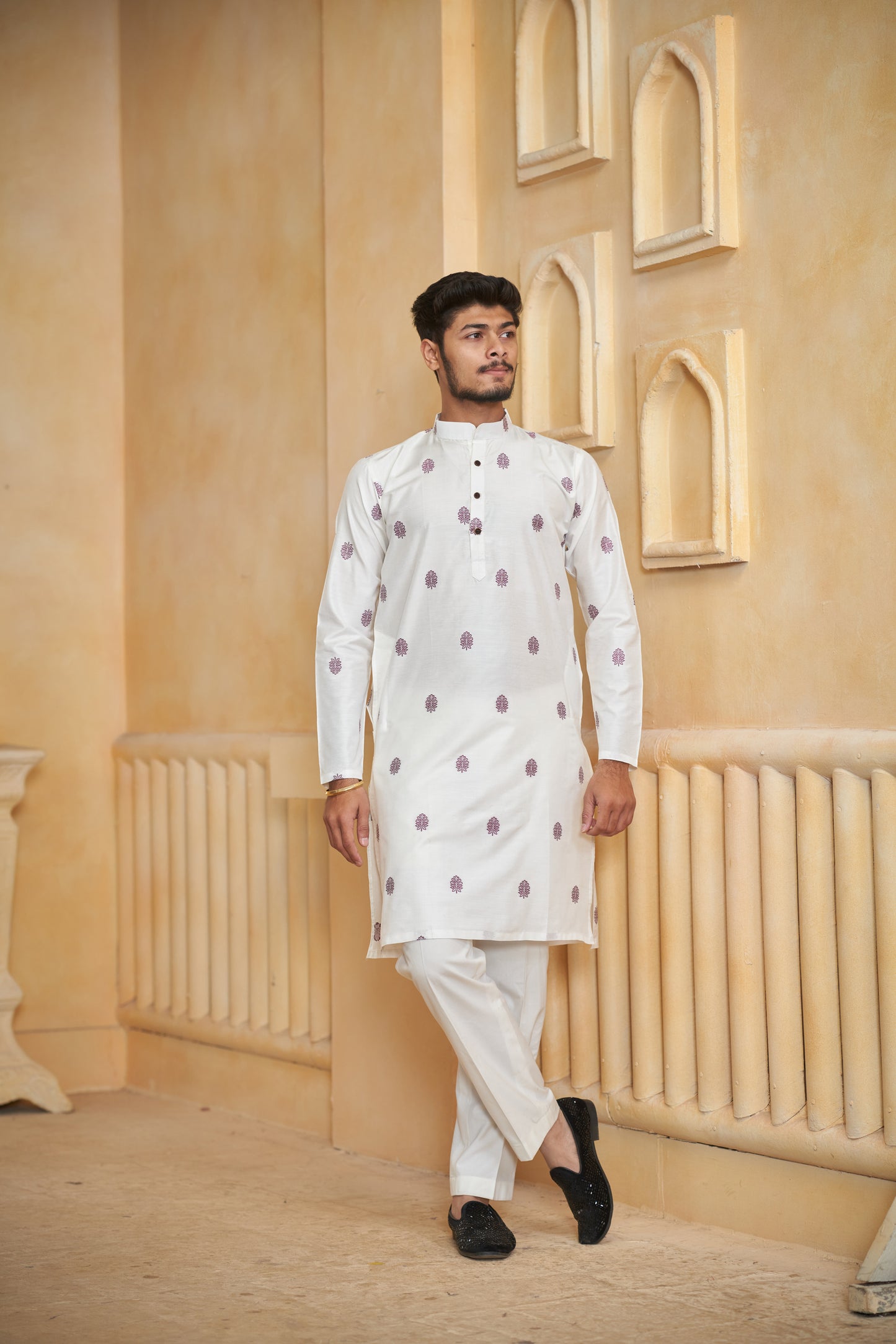 Pine Jacquard Premium Kurta