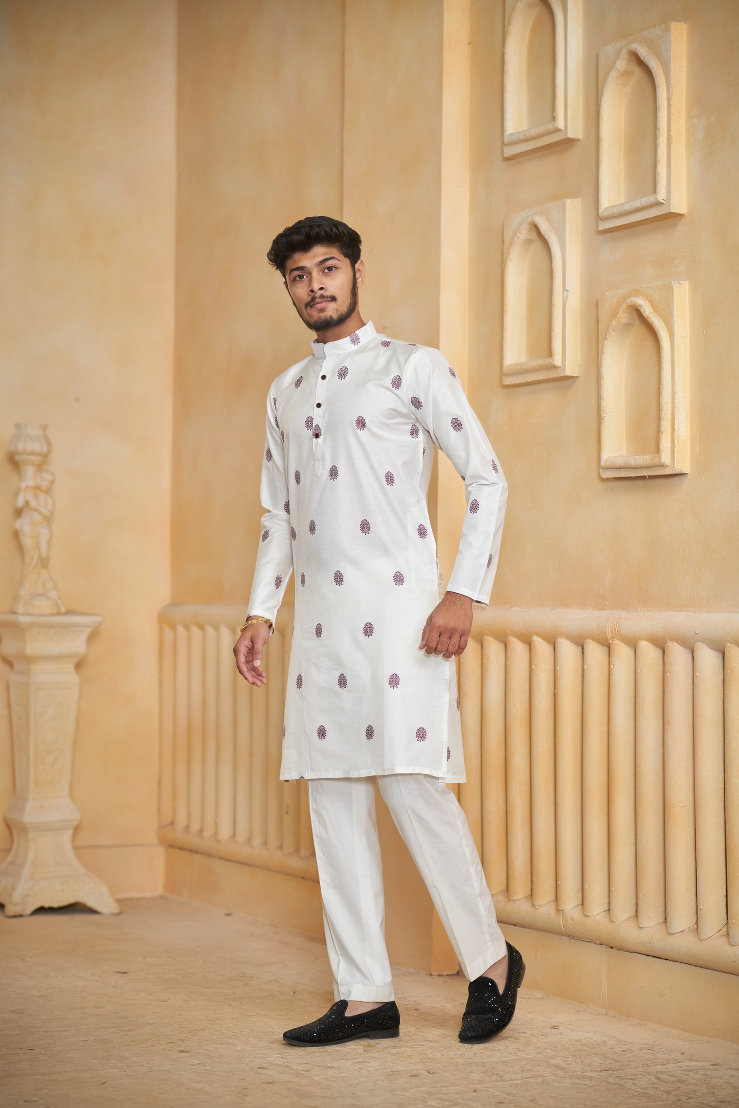 Pine Jacquard Premium Kurta