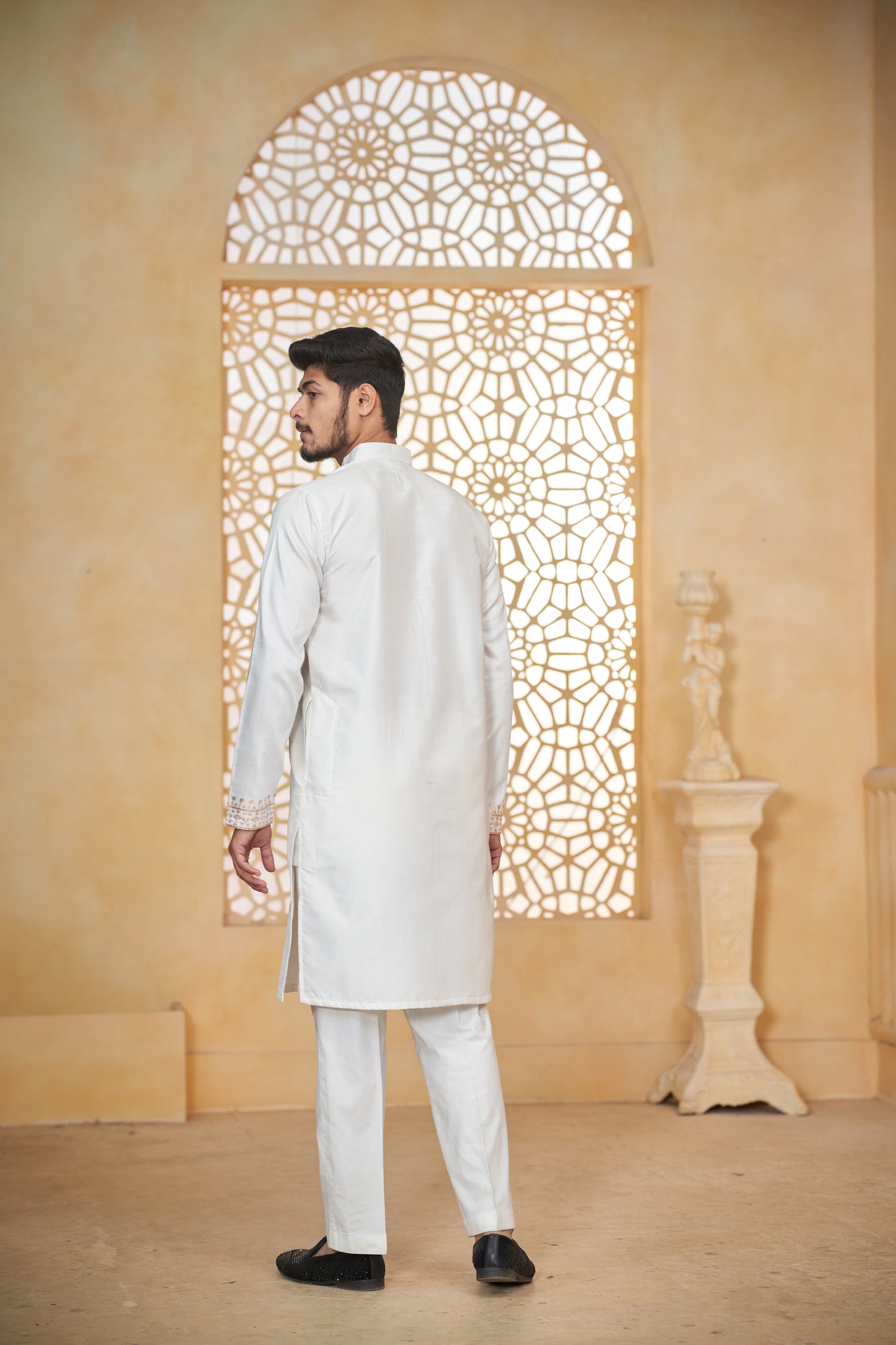 Pyramid Gold Designer Kurta