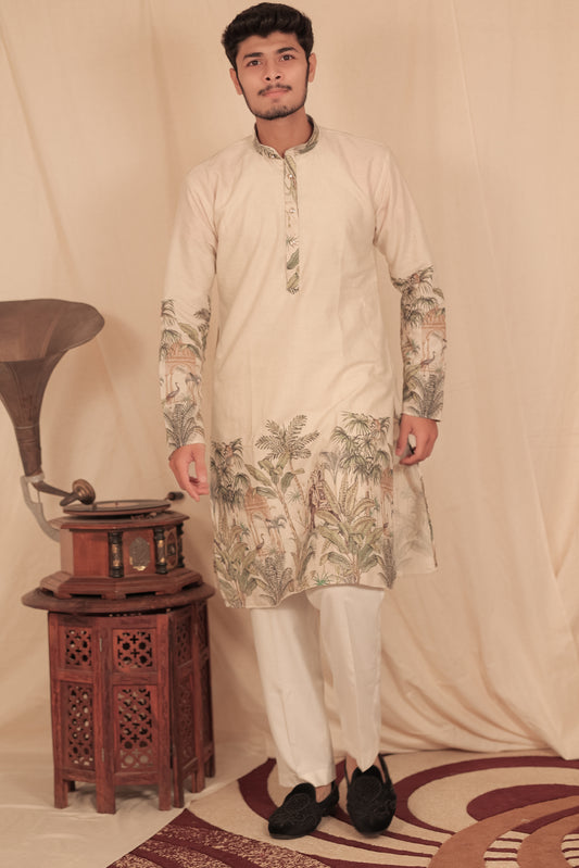 Forest Handwork Designer Kurta