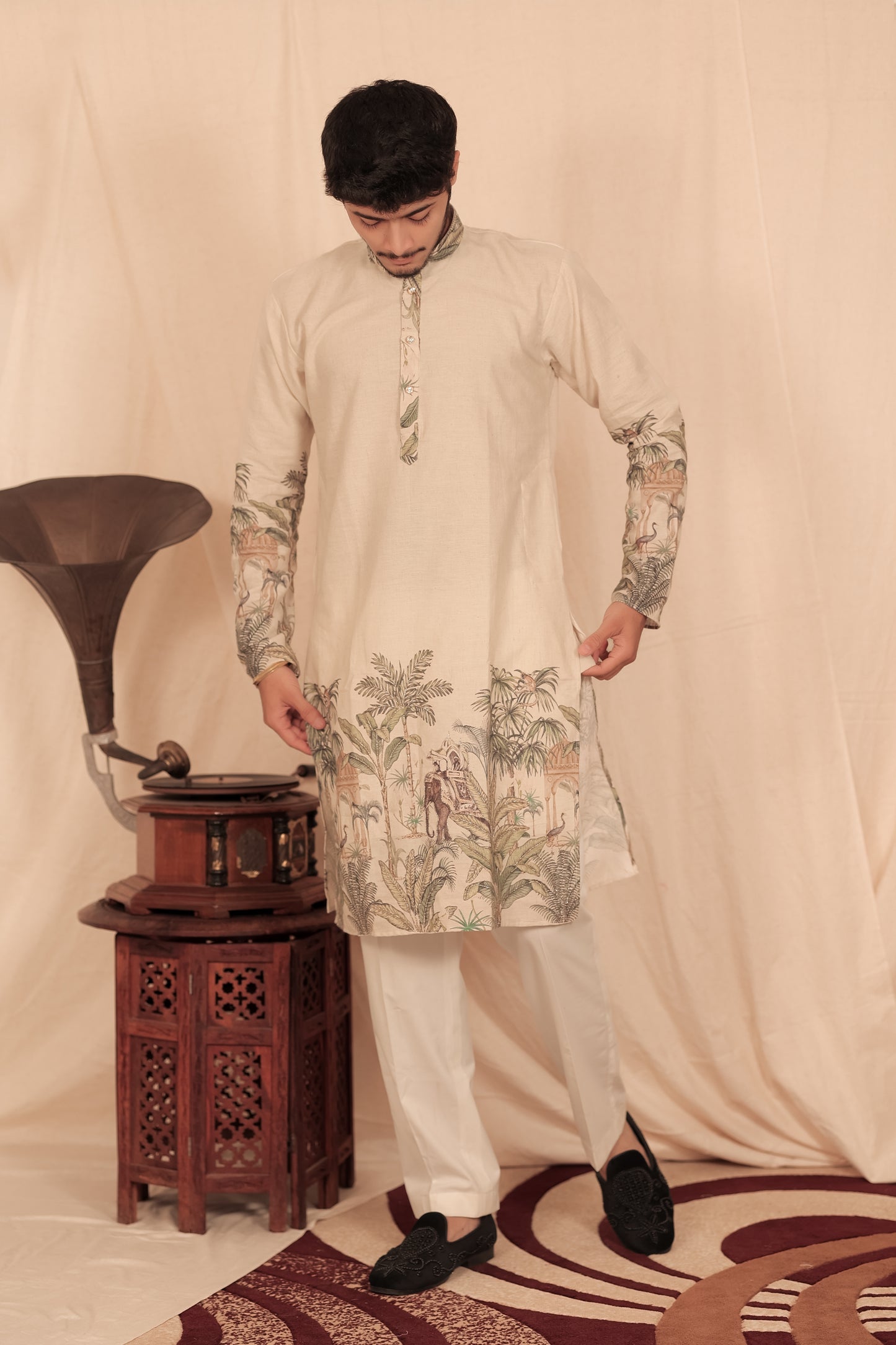 Forest Handwork Designer Kurta