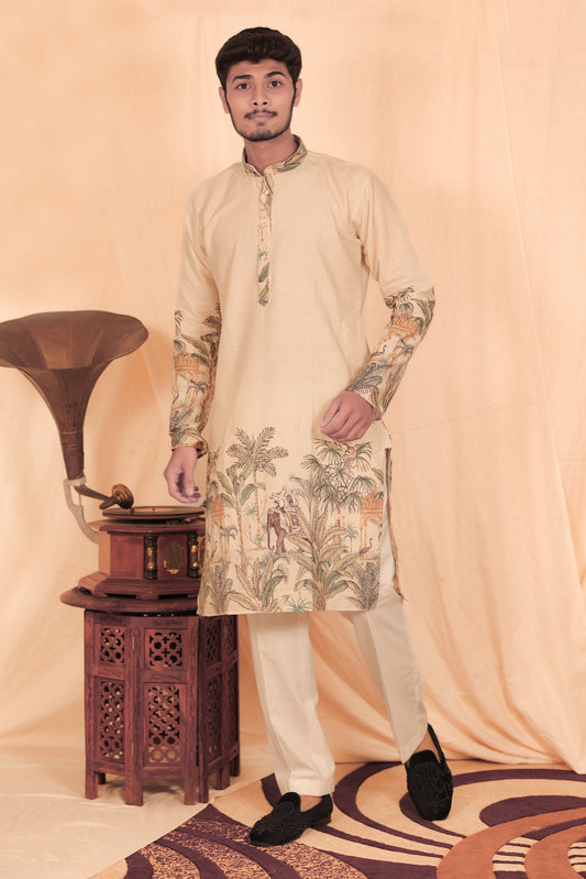 Forest Handwork Designer Kurta
