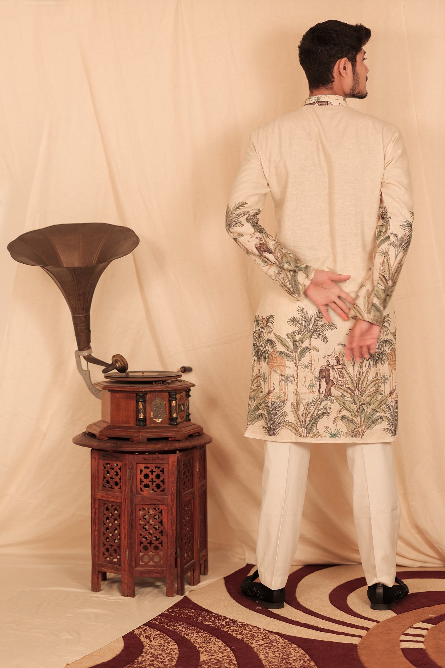 Forest Handwork Designer Kurta