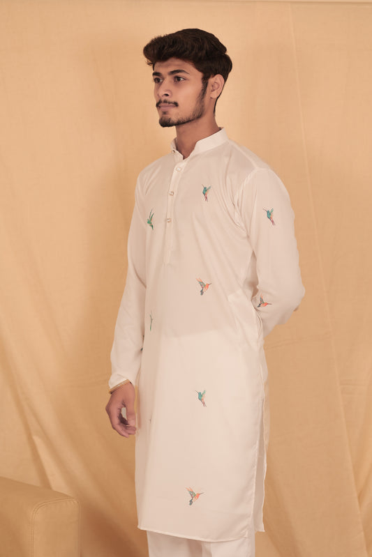 Sparrow Designer Digital Kurta
