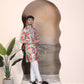 Multi Flower Mirror Designer Kurta