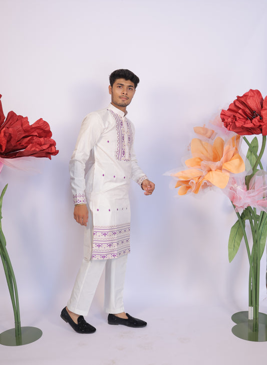 PRISM CELEB DESIGNER NECK KURTA